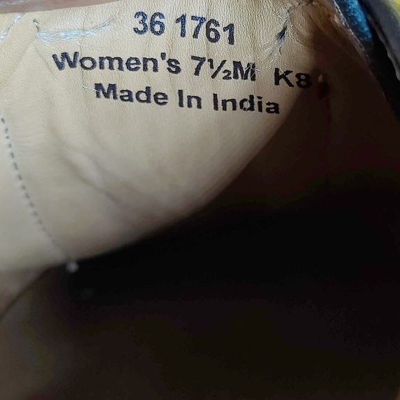 TRASK Lacy Women's Slip On Weaved Leather Black Sneaker Mule Size 7.5M - Picture 9 of 9